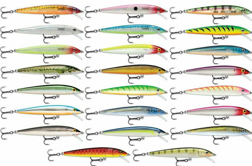 Rapala Husky Jerk 12, 4 3/4", 7/16 oz, Three # 6 Hooks