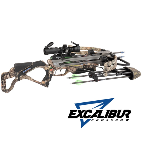 Excalibur Twinstrike Tac2, 340 FPS, Tact100 Scope, MOBUC Camo