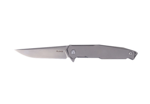 Ruike 3.46" Blade, Manual Folding Knife, Stainless Steel