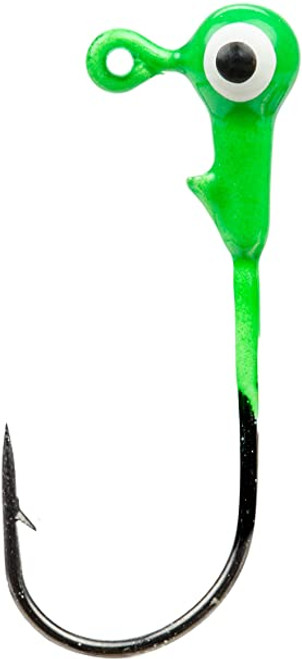 Strike King Mr. Crappie Jighead 1/32oz, 8pk, Limetreuse