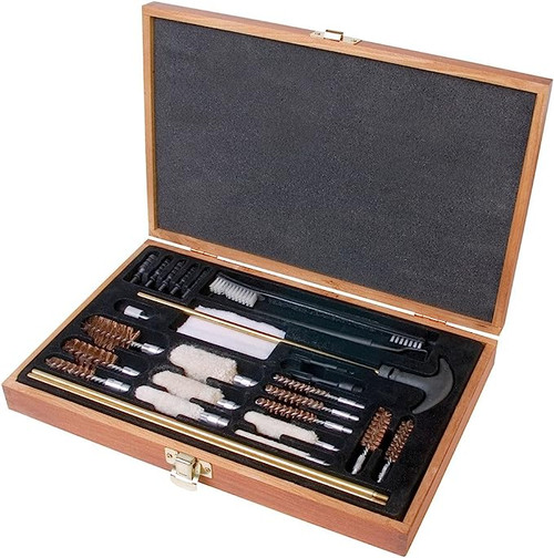 Outers 28 Piece Universal Wood Gun Cleaning Box