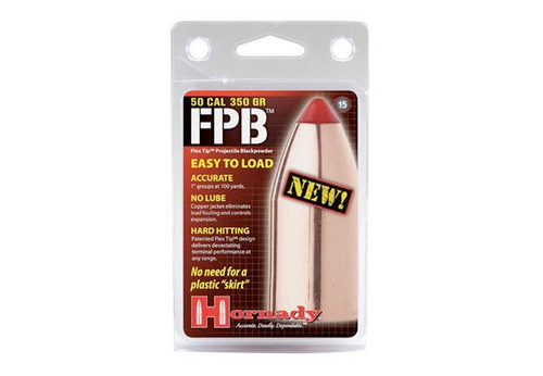 Hornady 50 Caliber, 350 Grain FPB, 15 Count