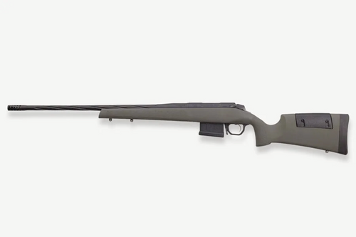 Weatherby 307 Range XP Bolt Action Rifle 240 WBY, 24" Bbl, DBM, Spiral Fluted Barrel w/ Brake, Poly Adj. Stock