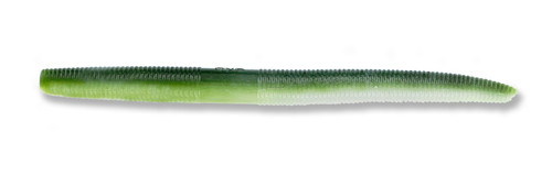 Yamamoto Senko Worm, 5", 10pk, Watermelon & White Laminate