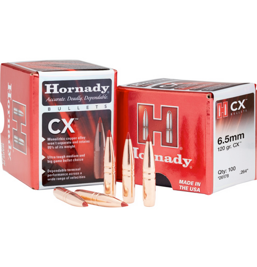 Hornady 7mm (.284") 150gr CX, Box of 50