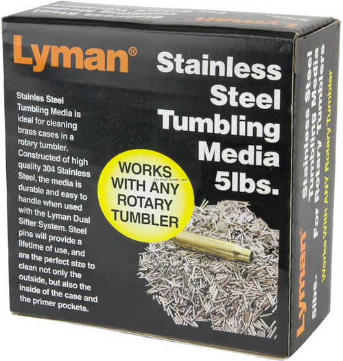 Lyman Rotary Case Stainless Steel Media, 5lbs