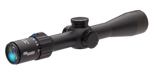 Sig Sauer Sierra3BDX Rifle Scope, 4.5-14X50MM, 30MM, Sfp, Sf, BDX-R1 Digital Ballistic Reticle, 0.25 Moa, Black