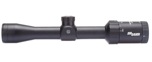 Sig Sauer Whiskey3 Riflescope, 2-7x32mm, 1 In, Sfp, Quadplex Reticle, 0.5 Moa Adj, Black