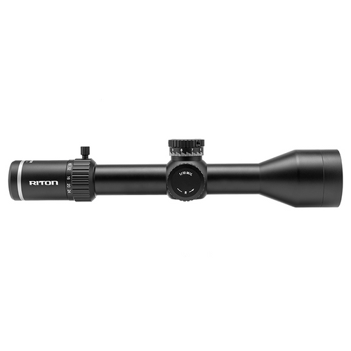 Riton X7 Conquer 3-24x56mm (Black) Riflescope, Illuminated Reticle, Tube Diameter: 34mm, First Focal Plane