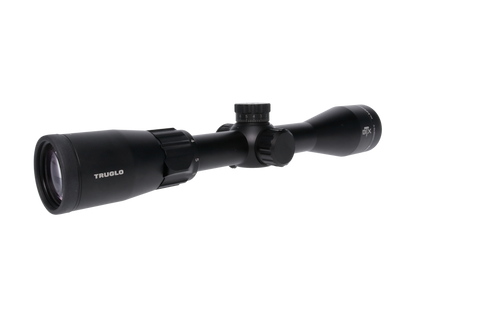 TruGlo Intercept 4-12X44mm Illuminated-Reticle Hunting Scope, IR BDC, Blk