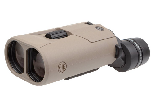 Sig Sauer ZULU6 HDX 12X42mm, Image Stabilization Binocular, HDX-Glass; Scan Mode & Target Mode, FDE