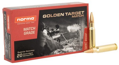 Norma Golden Target 308 Win 168 Gr, 20 Rounds