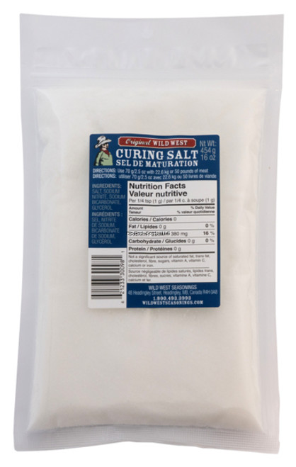 Wild West  Curing Salt - 1 lb/454gr