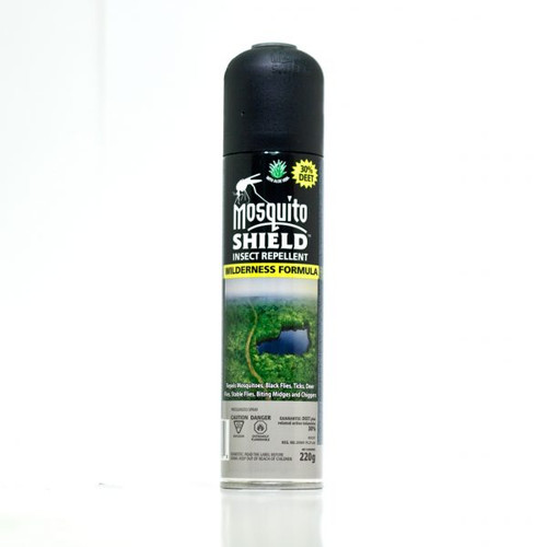 Mosquito Shield Insect Repellent, Wilderness Formula - 30% DEET, 220G Aerosol