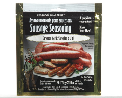 Wild West Sausage Seasoning Europ.Garlic