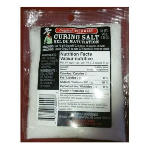 Wild West Curing Salt, 70gr