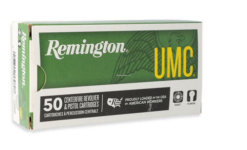 Remington UMC Pistol Ammo 40 S&W, MC, 180 Gr, 990 fps, 50 Rnds