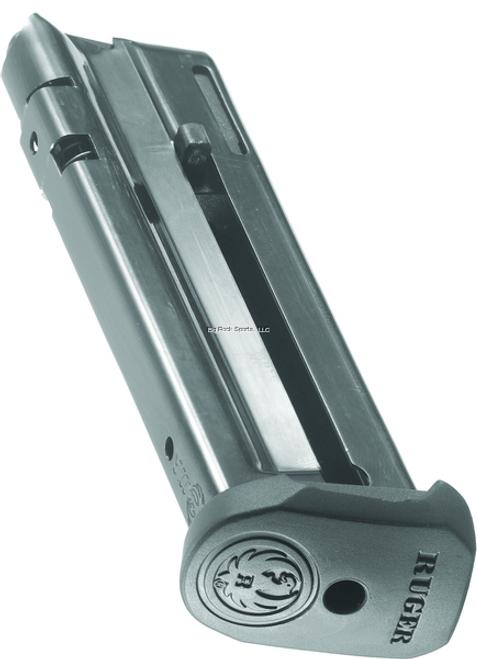 Ruger SR22 Magazine, 10 Rnd, Flat Ext Floor Plate