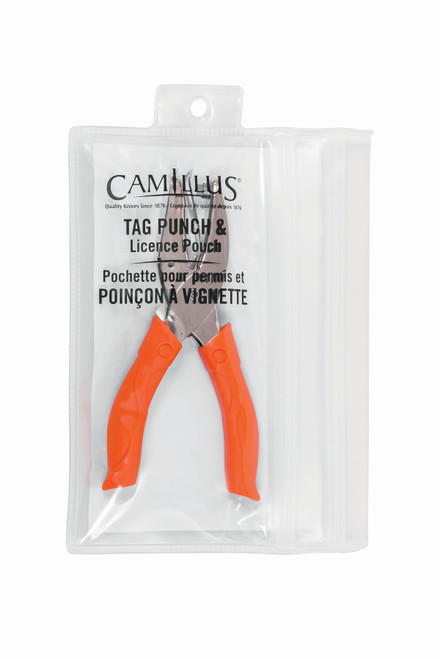 Camillus  Hunting Tag Punch and Licence Pouch