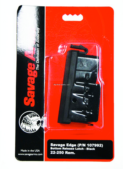 Savage Centerfire Box Magazine, .243 Win/7mm-08/6.5 Creedmoor/260 Rem/308 Win, 4 Rnd, Black Polymer