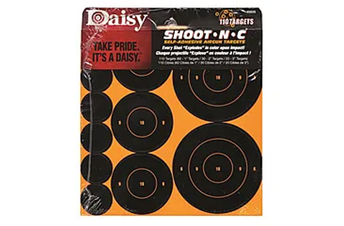 Daisy Shoot-N-C Self-Adhesive Airgun Targets