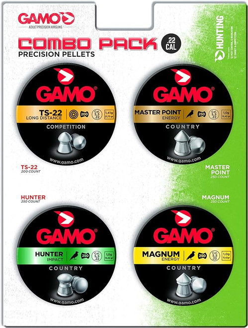 Gamo Combo Pack Assorted.22 Cal.