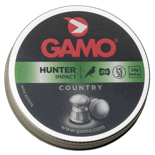 Gamo Hunter Pellets Lead Round Nose .22 Caliber 250 Count