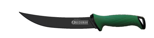 Beckman 8" Fillet Knife With Sheath Green Handle