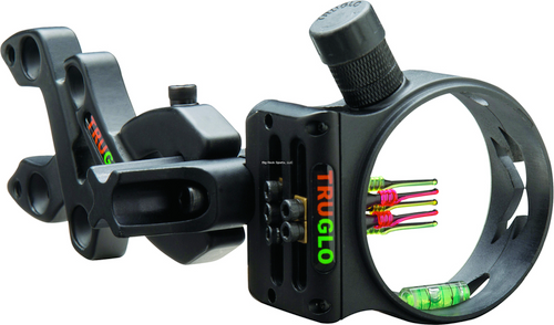 TRUGLO Storm 5 Light, 5 Pin Bow Sight, 19 Black