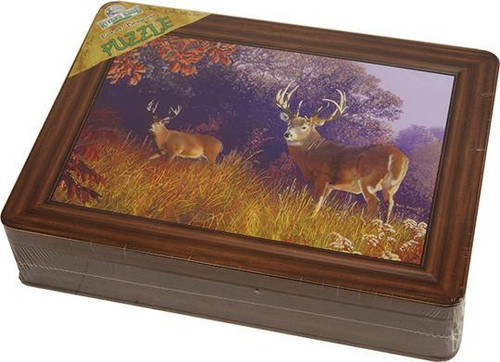 Rivers Edge Puzzle In A Tin, Deer Scene