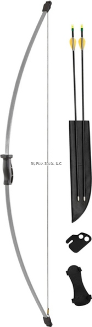 Bear Archery Wizard Youth Bow Set, Grey