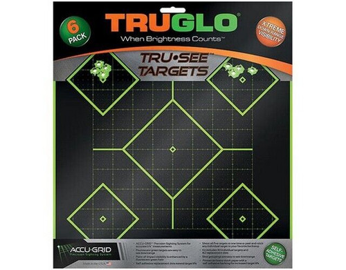 TruGlo Tru-see Reactive Target 5 Daimond 6-pack