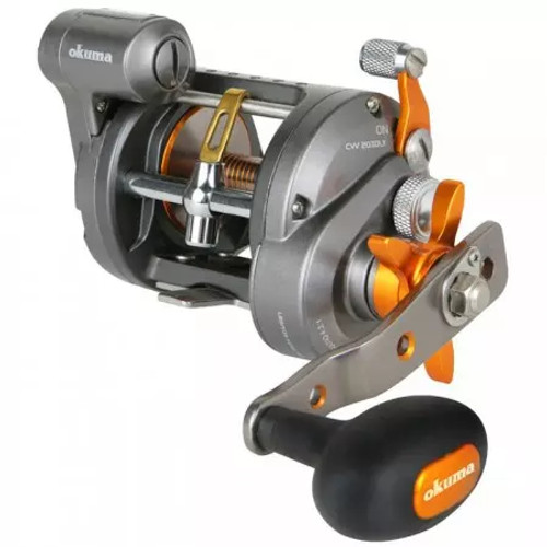 Okuma Coldwater Line Counter Reel, LH, 2BB + 1RB, 4.2:1 Ratio, Alum Spool, Mono 15/510, 20/420, 25/310