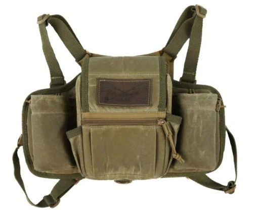 Armageddon Gear Big Game Chest Rig, Waxed Tan