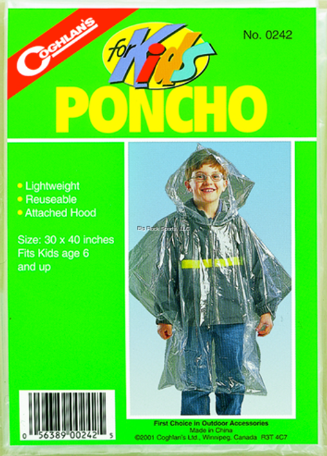 Coghlan's  Kids Rain Poncho