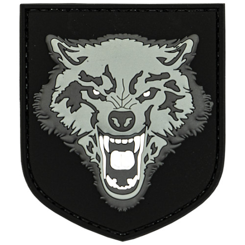 Merica Life Gray Wolf 3D Patch