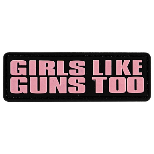 Merica Life Girls Like Guns Too Patch
