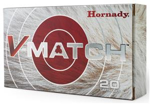 Hornady V-Match, 6mm Creedmoor, 80 Gr ELD-VT, 20 Rounds