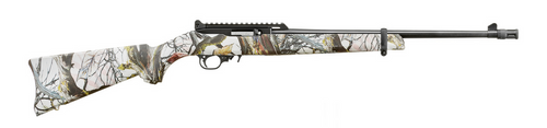 Ruger Collector's Series  10/22, 22 LR, 18.5" Threaded Bbl, Satin Black, American Camo Synthetic Stock, 10+1 Rnd