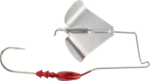 Buckeye Lures G-Buzz Bait, 3/8 Oz, Red With Nickel Blade