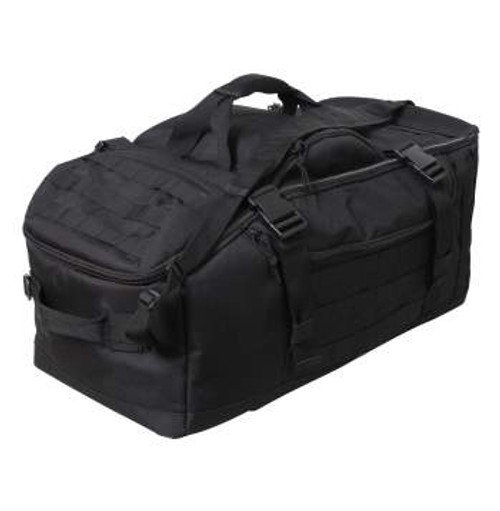 Rothco Rothco 3-In-1 Convertible Mission Bag, Black