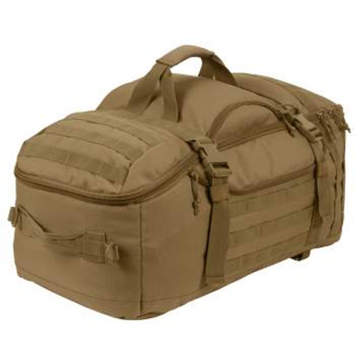 Rothco 3-In-1 Convertible Mission Bag, Tan