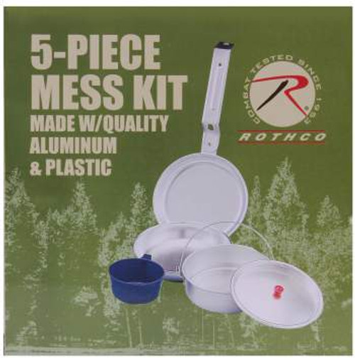 Rothco 5-Piece Aluminum Mess Kit