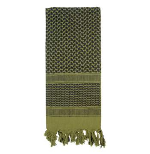 Rothco Shemagh Tactical Desert Keffiyeh Scarf, Olive Drab