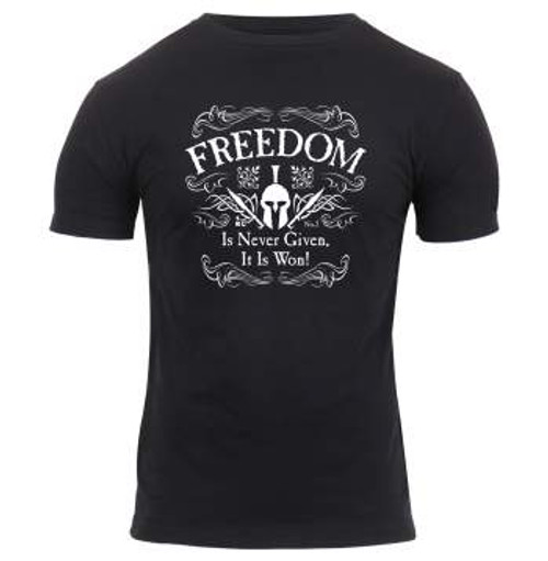 Rothco Athletic Fit Freedom T-Shirt, Small