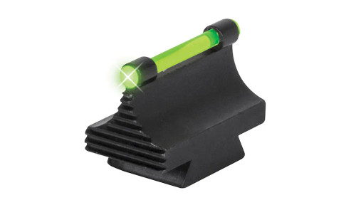 TruGlo 3/8" Metal Dovetail Front Sight .530" Green Fiber Optic