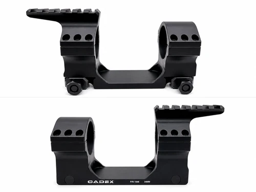 Cadex Unitized Scope Mount, 34MM High, Gen 2