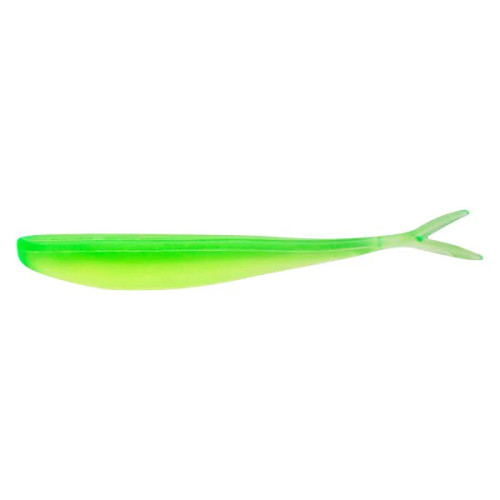 Lunker City Fin-S Fish 2-1/2" 20pk Limetreuse