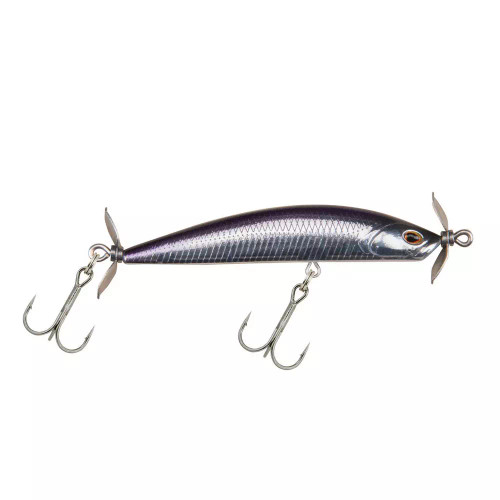 Berkley SPY, 70mm , 1/3oz, Sinks, #2 Hooks, Purple Bullet, Blister