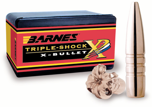 Barnes Triple-Shock X Bullets 257 100Gr TSX Boat Tail,  Box of 50